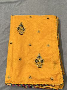 Yellow Saree