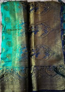 Pattu Green Silk Saree