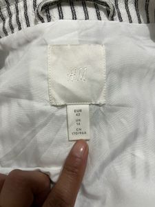 H&amp;M Stripe Blazer