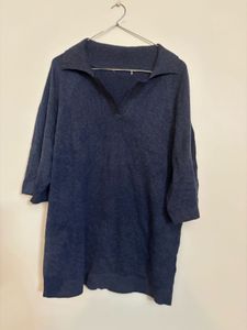 Knitted Polo Top For Women