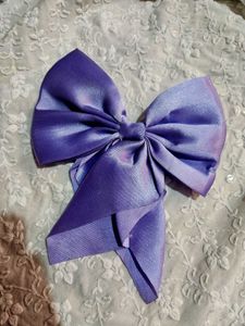 Red Satin Bow