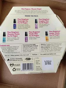 Unused, Plum Perfume Discovery Set, 5ml Each