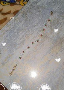 Cherry Beaded Bracelet