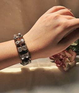 Sparkling Crystal Statement Bracelet