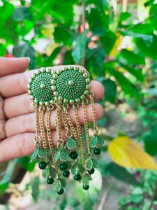 Traditional Meenkari Alloy Jhumki Earring