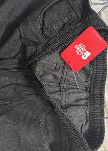 Denim Cargo Pants
