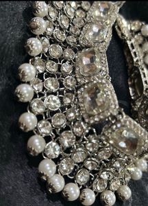Elegant Pearl Statement Necklace