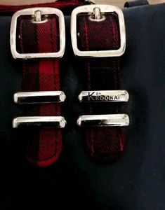 Imported Unique Plaid Straps Bag
