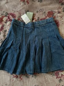 H&amp;M Denim Short Skirt