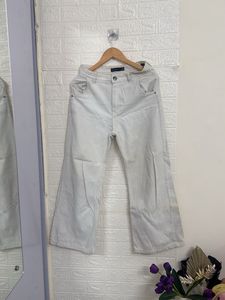 White Flare Jeans