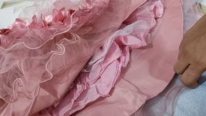 Pink Floral Toddler Dress