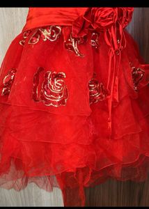 Very Cute Partywear red dress❤️