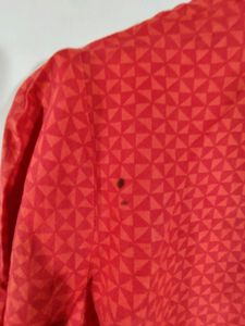 Red And Corel Printed Top (Women&#39;s)