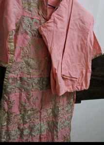 Cotton Embroidered Kurta set