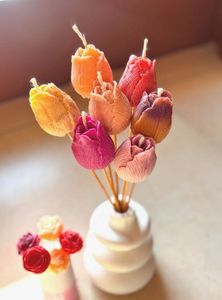 Tulip Flower Candles
