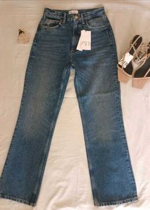 ZARA straight fit denim