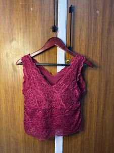 Lace tank top