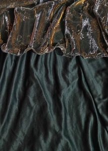 Sparkly Black Dress &amp; Shrug Set