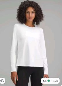 Full Hand White T Shirt