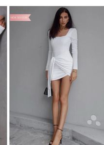 Chic White Mini Dress