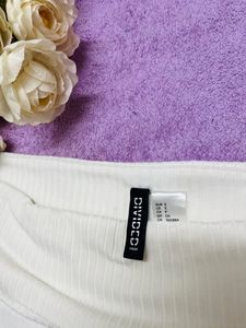 H&amp;M  White off shoulder to