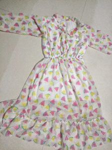 Cute White Heart Dress