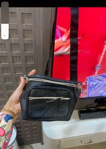 Black Waist Bag