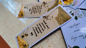 Customized Bookmarks And Posters