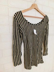 Striped Long Sleeve Top