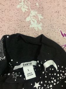 Starry Turtle Neck Tee