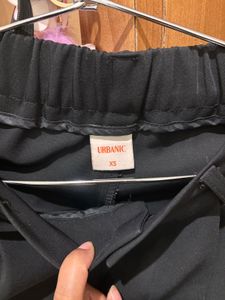 Black High Waist Trousers/Pants