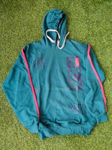 FILA Stylish Green Hoodie