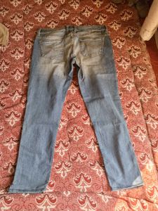 Blue Denim Jeans(Faded)