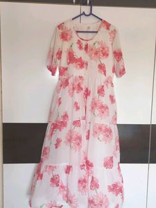 Floral Tiered Dress