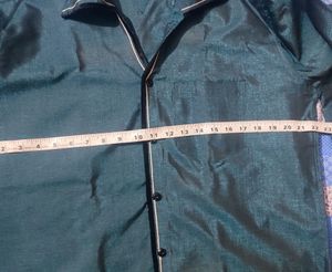 Party Wear Men&#39;s Shirt Shimmer Greenish