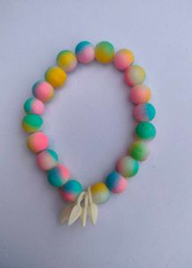 Crystal Rainbow Beads Bracelet