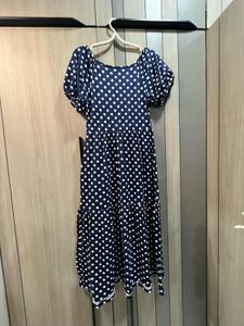 Polka Dot Midi Dress