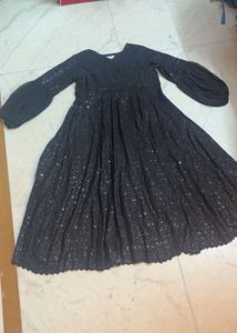 Elegant Black Ethnic Gown