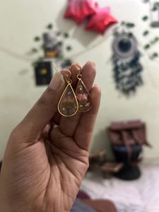 Real Flower Pressed Earrings