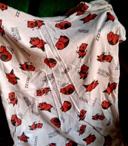 Cute Panda Print T-Shirt