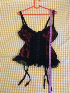 Lace Corset Top Bust 34(bit Stretchy)