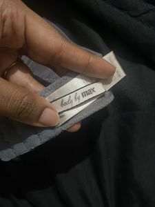 Lacy Grey Strapless Bra