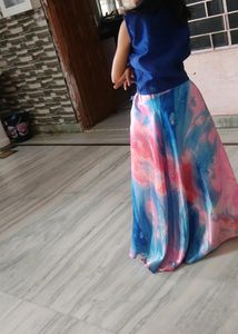 Girls Top And Lahnga