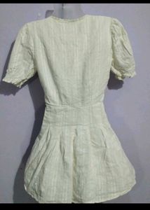 Y2K WHITE FROCK