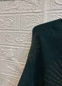 🇮🇹 Italy Imported Embellished Woolen Top