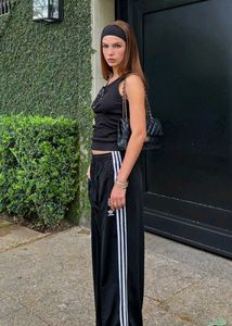 Black Track Pants