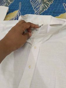 White Cotton Kurta  for Holi time masjid ,churc
