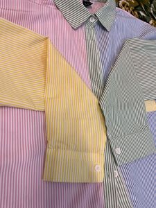 SHEIN Multi color Striped shirt