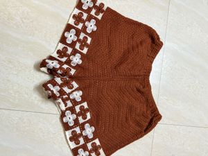 Crochet Brown Bikini Set