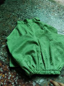 Cute Green Kids Outfit